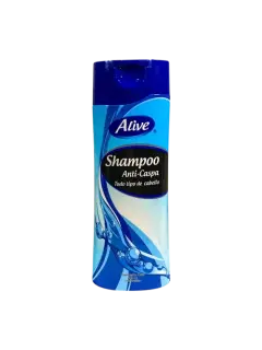 SHAMPOO ALIVE A/CASPA T/TIPO CAB. 400ML