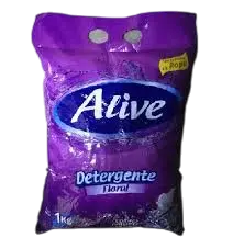 DETERGENTE ALIVE FLORAL LAV. 1KG